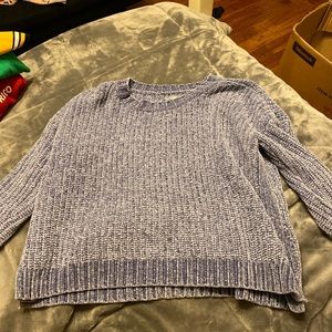 Aerie blue/purple sweater